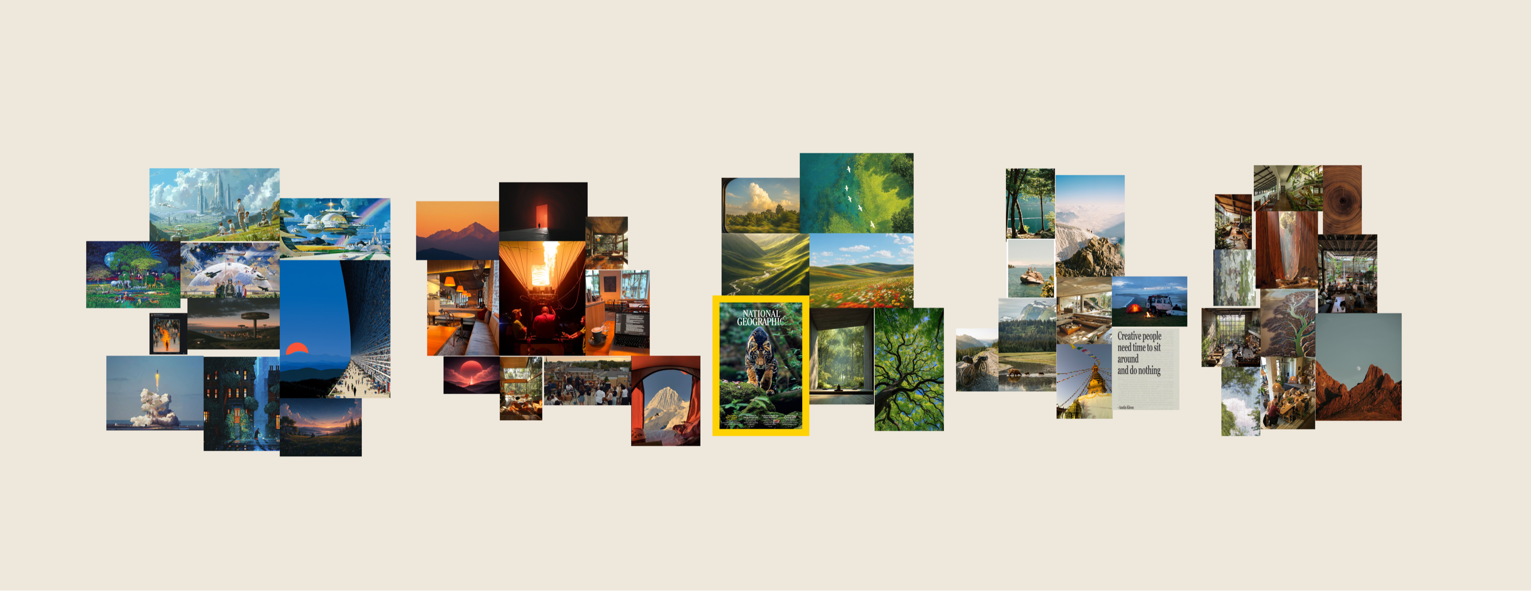 A collage of images from my Trove